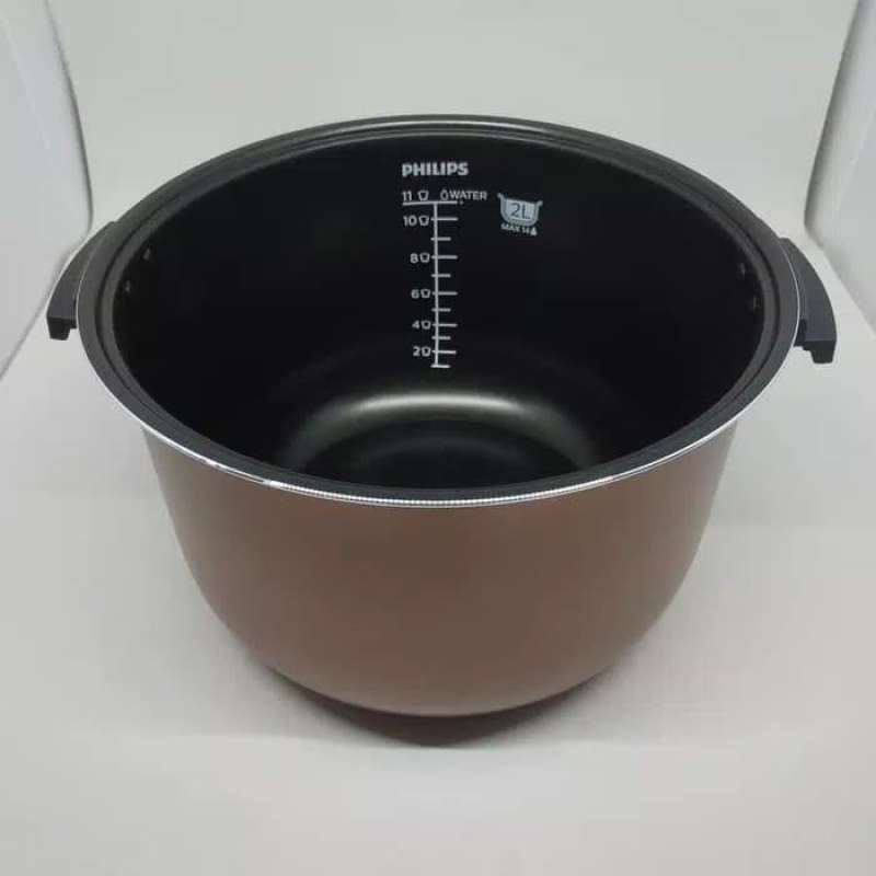 Jual INNER POT PANCI TEFLON RICE COOKER PHILIPS HD 3132 3128 ORI di Seller Yasmin Store
