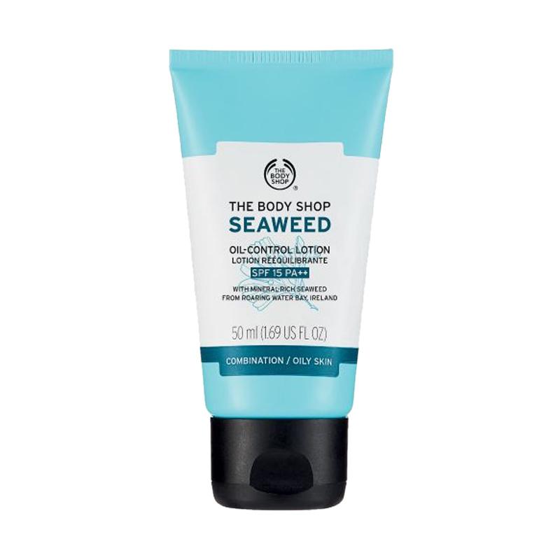 Promo The Body Shop Seaweed Face Moisturiser Spf15 [50 mL] Diskon 53