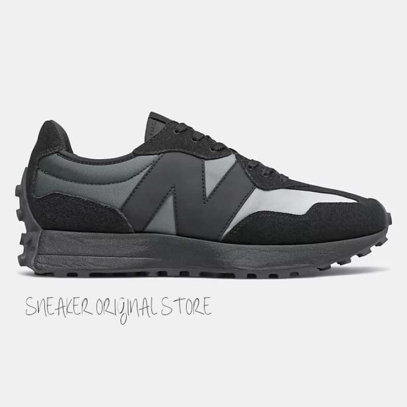 Jual Sepatu Sneakers Pria New Balance 327 V1 Black Summer Fog Di