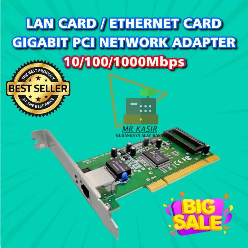 Jual LAN CARD / CARD GIGABIT PCI NETWORK ADAPTER 10/100