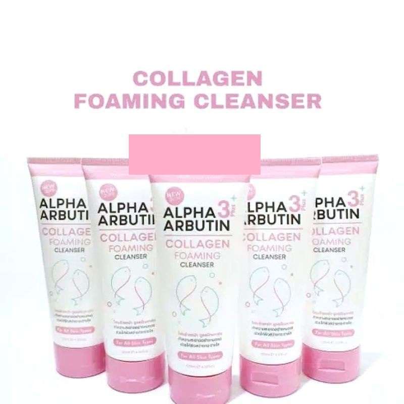 Jual BPOM ALPHA ARBUTIN 3+++ COLLAGEN FOAMING FACE CLEANSER / SABUN MUKA / SABUN WAJAH / FOAMING