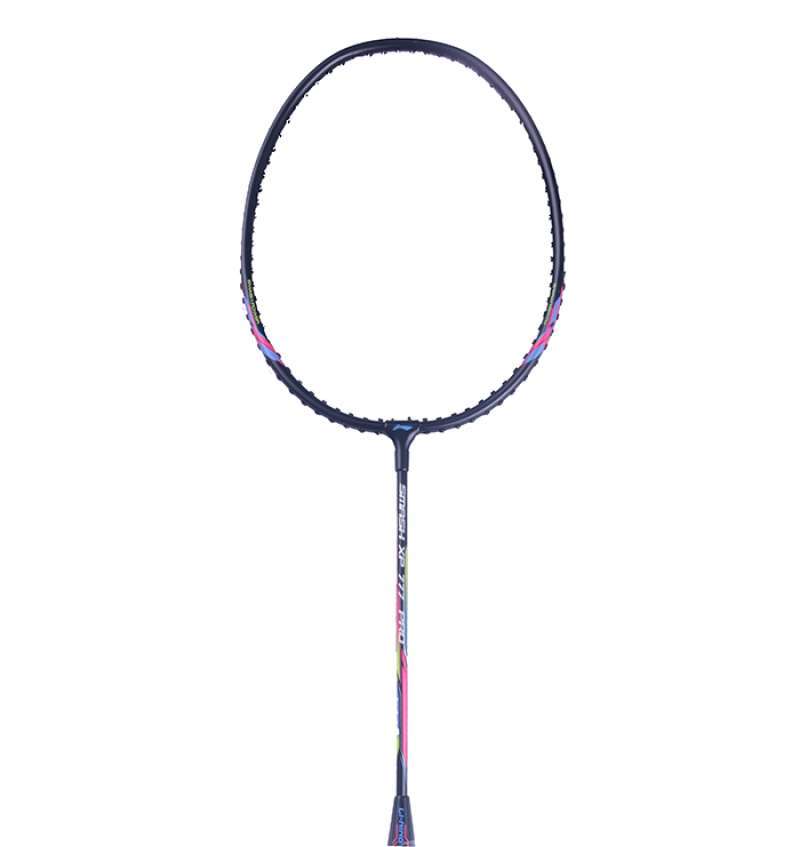 Promo LiNing Badminton Racket XP 777 Pro White/Silver AYPQ2105 Bundle
