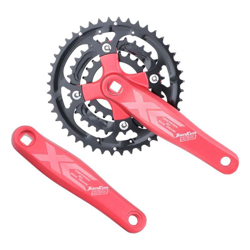 Jual 8 9 Speed Bicycle Crankset Square Taper Sprocket for Folding Bike