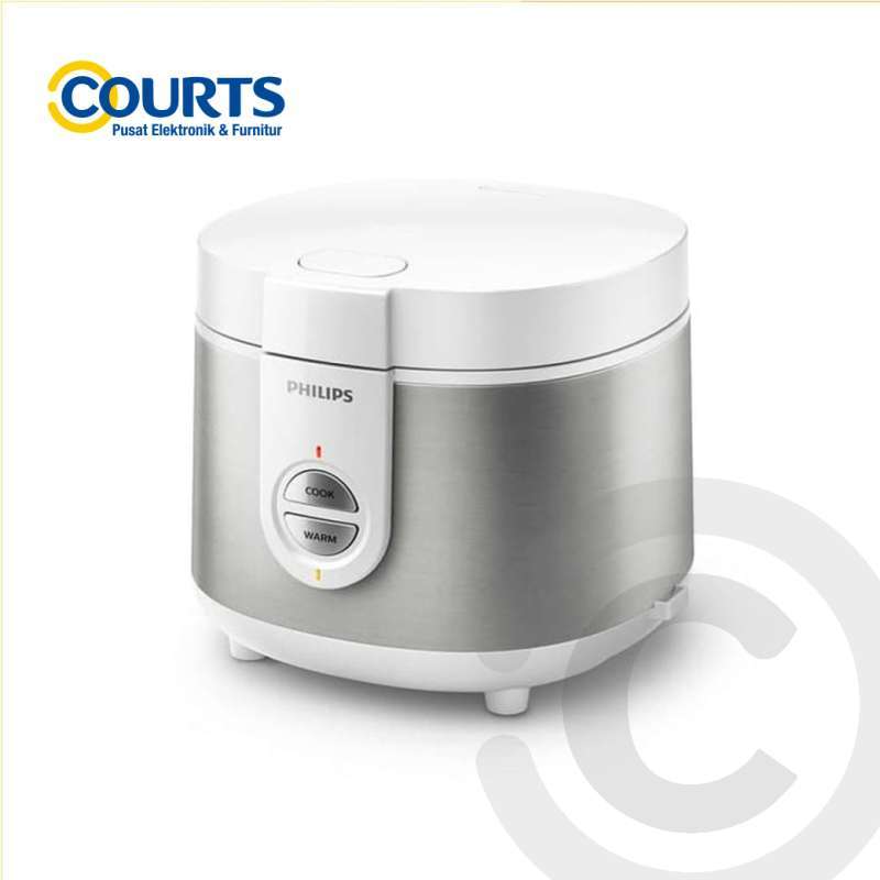 Jual PHILIPS RICE COOKER 1L PREMIUM SILVER HD3126/33SM di Seller