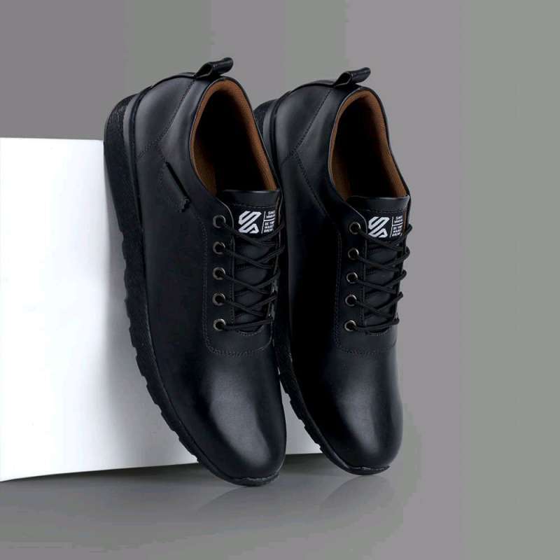 azaleashoes sepatu sneakers kasual wanita ns10 hitam