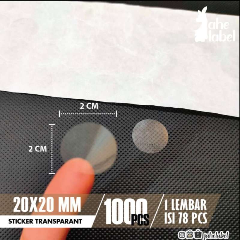 Promo STICKER SEGEL 2x2 STICKER POLOS 2X2 STICKER BULAT 2x2 1000 PCS ...