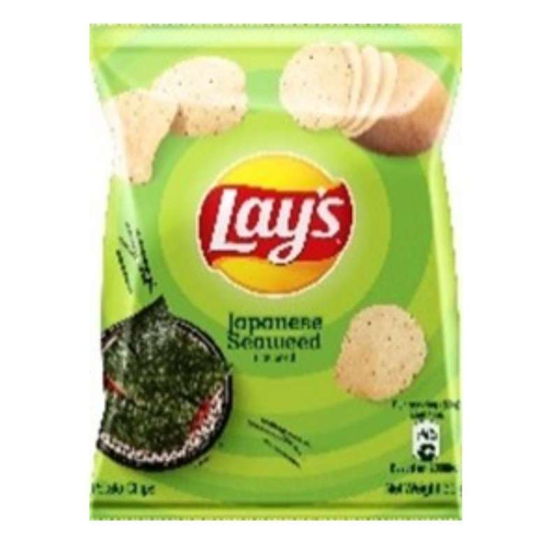 Jual Lay's Potato Chips Japanese Seaweed 50g di Seller BisQuitto Shop
