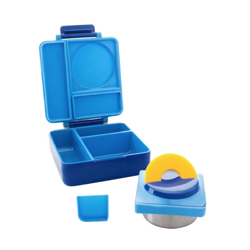 Jual OmieBox Bento Lunch Box Blue Sky di Seller Kiddo Baby Cipete