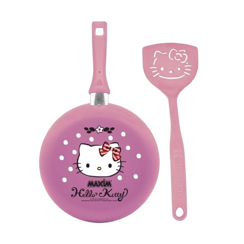   Maxim  Hello Kitty Teflon  Set Fry Pan Pink  24 Cm 