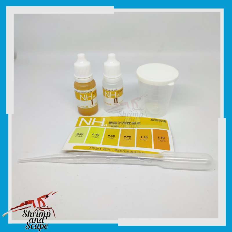 Jual Alat tes air Ammonia NH4 NH3 Amonia Water Test Kit Aquarium Tawar