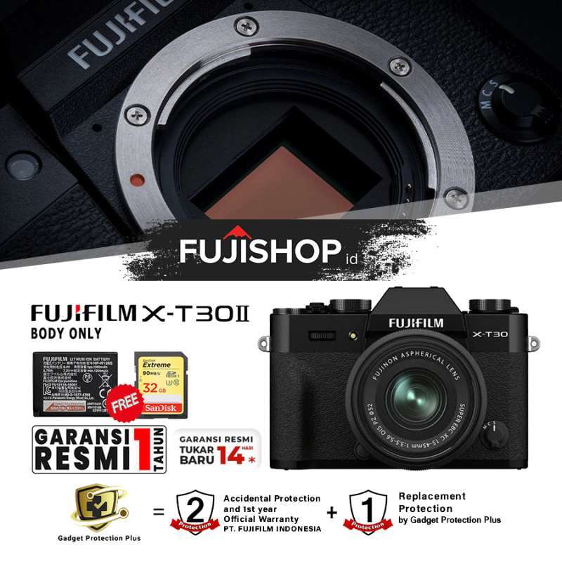 Jual Fujifilm XT30 II Kit 1545mm Fuji XT30 Mark II Kit 15