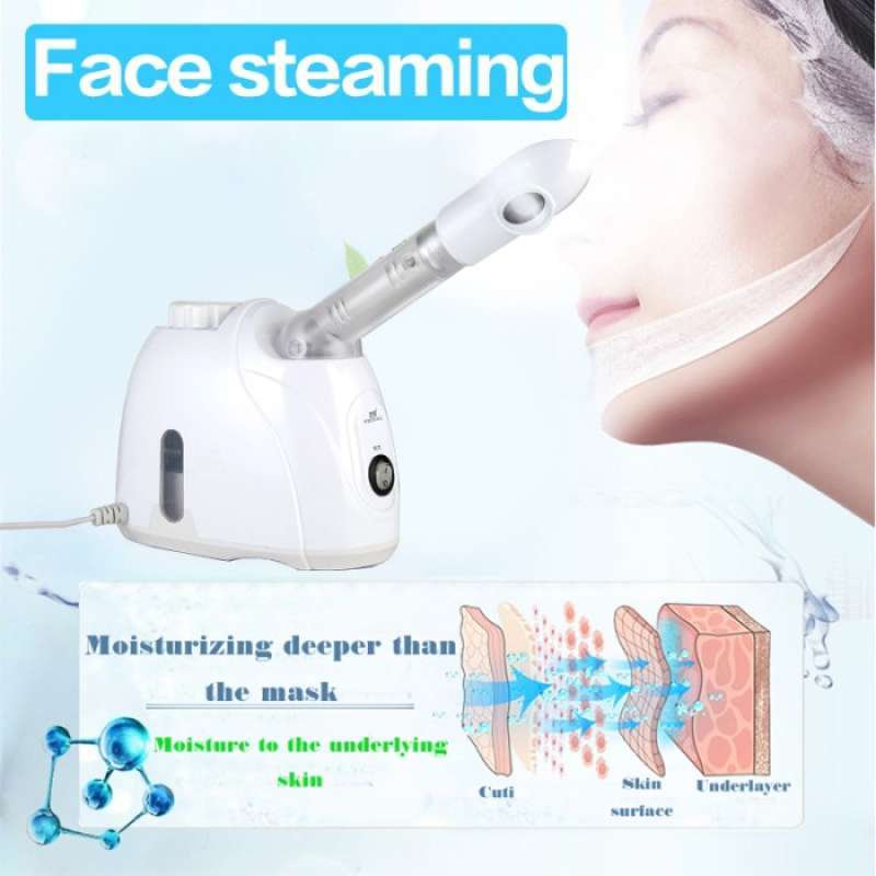 Jual Facial Steamer Face Hot Steam Sauna Spa Alat Uap Steamer Wajah Ori di Seller Solana store