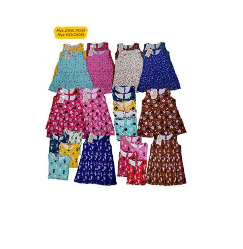 Hipofant Dress Bayi Elma Scuba Segitiga