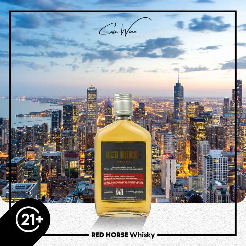 Promo Red Horse Whisky 350ML Diskon 21 di Seller Casa Wine Official