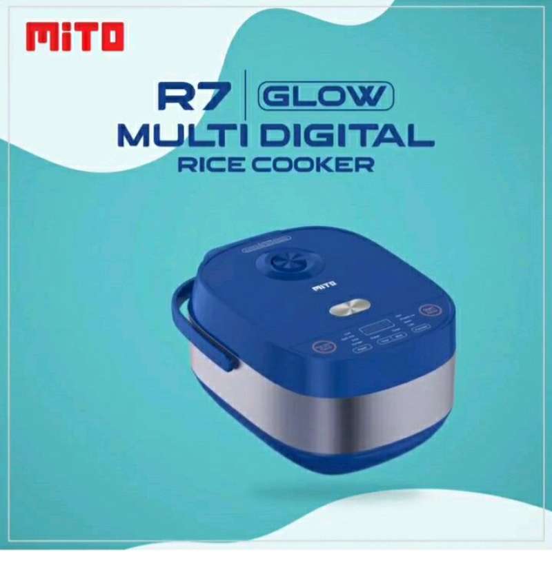 Jual RICE COOKER MITO GLOW R7 / 2 LITER / DIGITAL RICE COOKER MITO R7