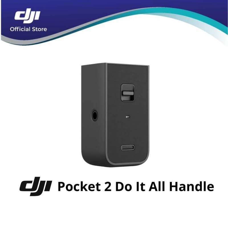 DJI Osmo Pocket 2 Do-It-All Handle - With WiFi, Bluetooth & Mic Receiver (Open Box)