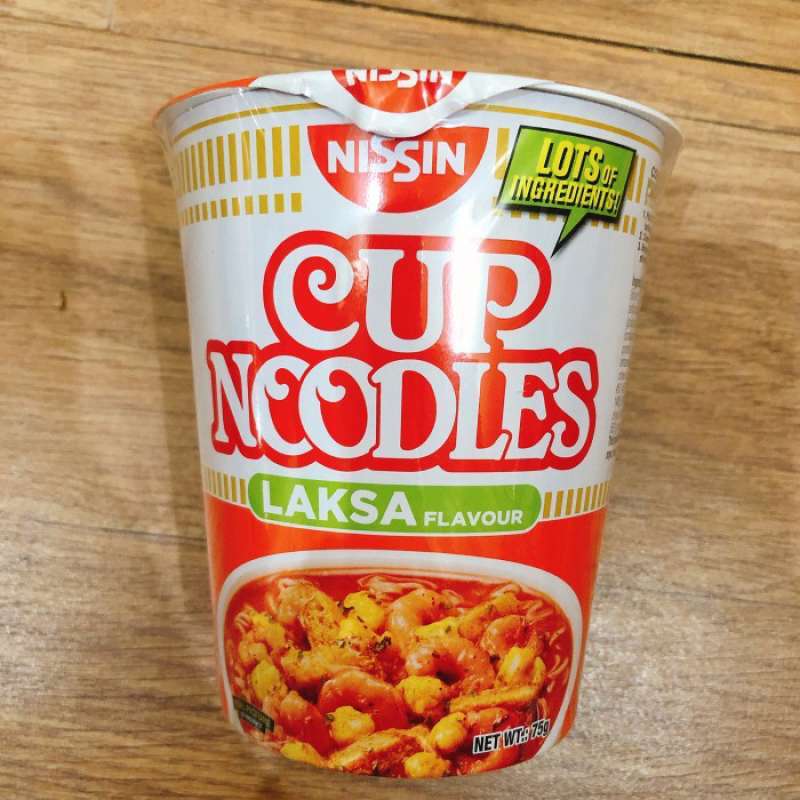 Jual nissin cup noodles laksa 75g di Seller The Chef and Snack Sumur
