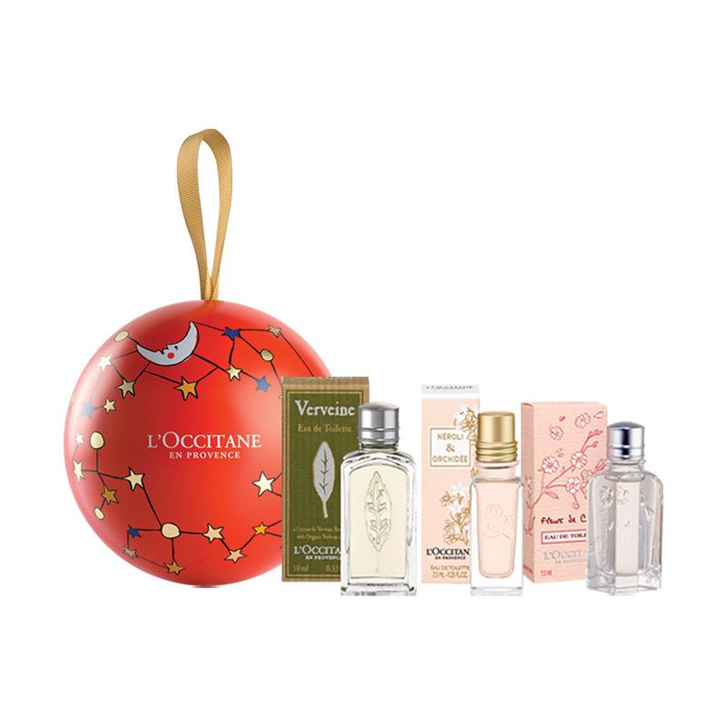 â L'occitane Holiday Perfume Bauble Gift Special Paket Parfum Terbaru
