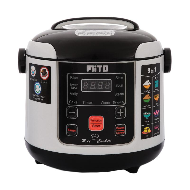 Jual Mito R1 Digital Rice Cooker Black & White di Seller Raflesia