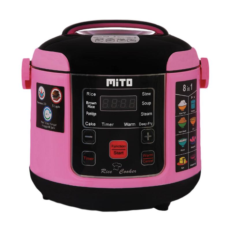Jual Mito R1 Digital Rice Cooker Pink Black Di Seller Raflesia