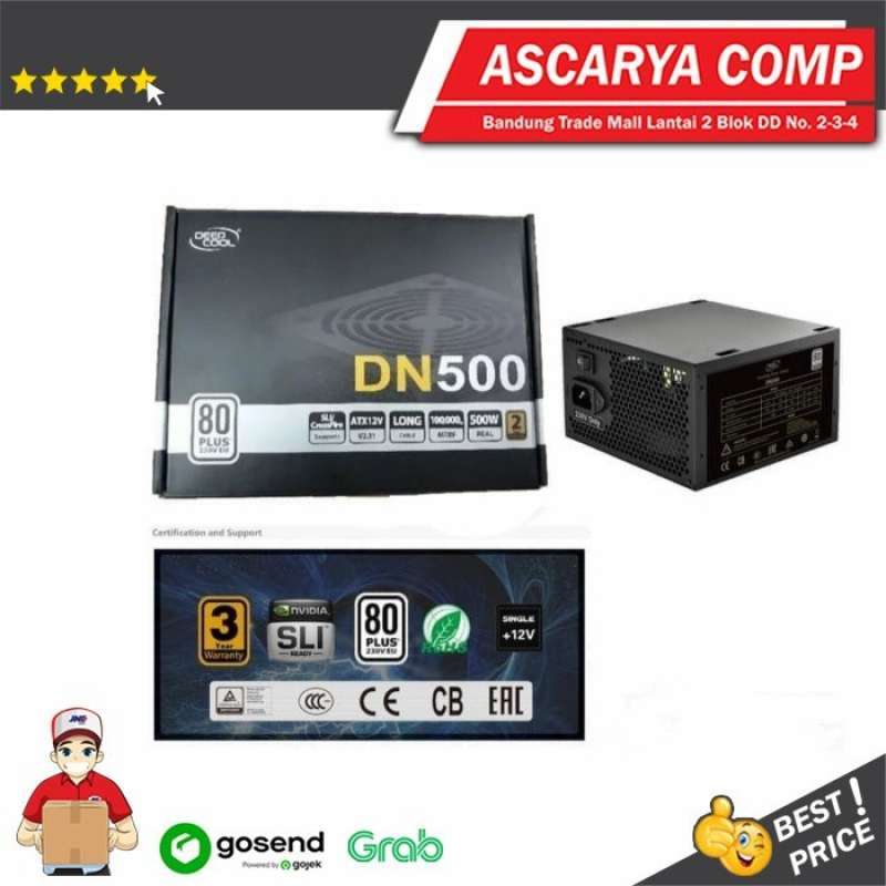 Jual Power Supply Deepcool Dn500 500w - 500 Watt Di Seller Ascarya Comp ...