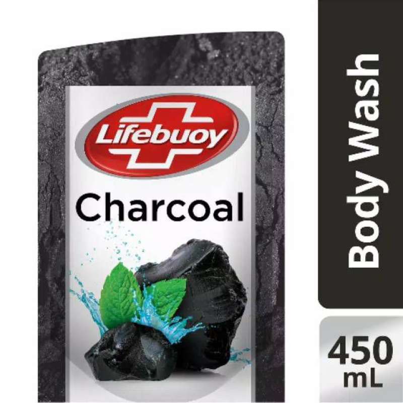 Jual Lifebuoy Charcoal Antibacterial Body Wash [450ml] Di Seller