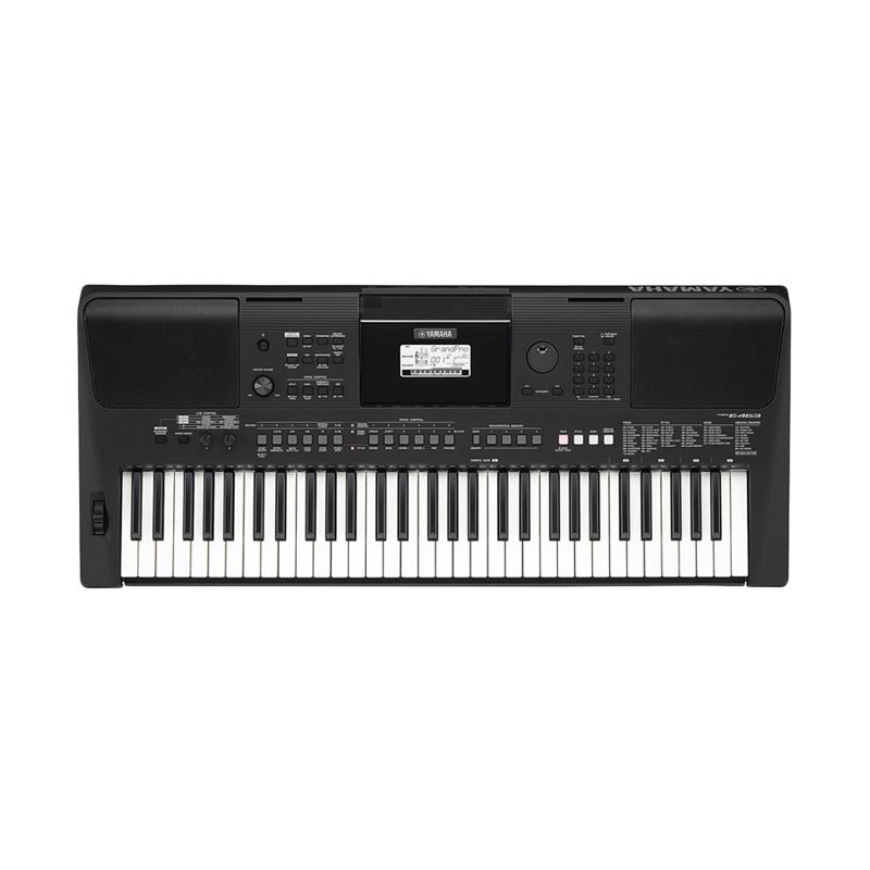 Jual Yamaha Keyboard Psr E463 + Free Adaptor & Stand Book Di Seller