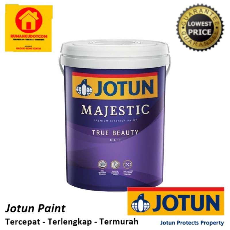 Jual CAT INTERIOR JOTUN MAJESTIC TB MATT YELLOW SUNSET 2.5L di Seller