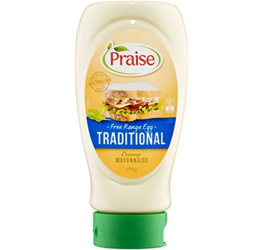 Jual Praise Free Range Egg Traditional Creamy Mayonnaise [365 Gram] di