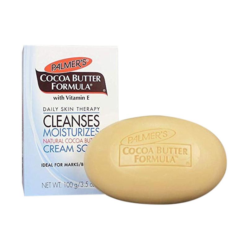 Jual Palmer's Cleanses Moisturizes Natural Cocoa Butter Cream Soap Bar ...