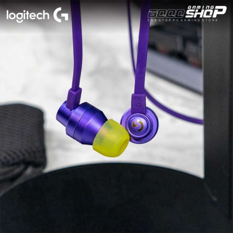 Jual LOGITECH G333 / G-333 In-Ears Headphone with Mic - Gaming Headset ...