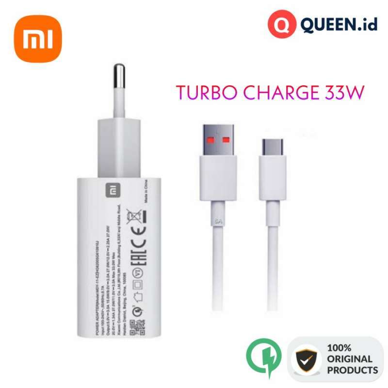 Original Xiaomi Turbo Charge Ladekabel - USB Type-C Kabel, 1 Meter, Weiß (78CD0BA)