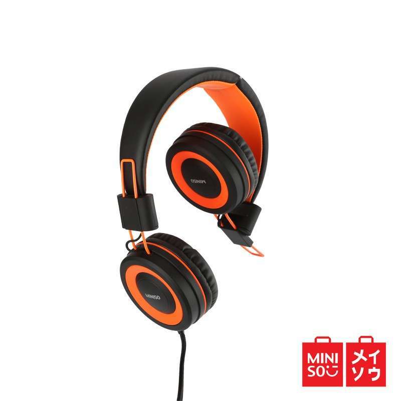 Jual Miniso Official Headset Wired Dapat Dilipat Handsfree Headphone