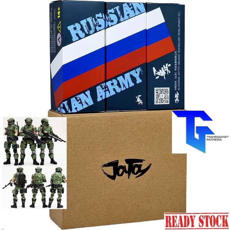 Jual JoyToy Russian Camouflage Team 1/18 Scale Joy Toy Russian Army