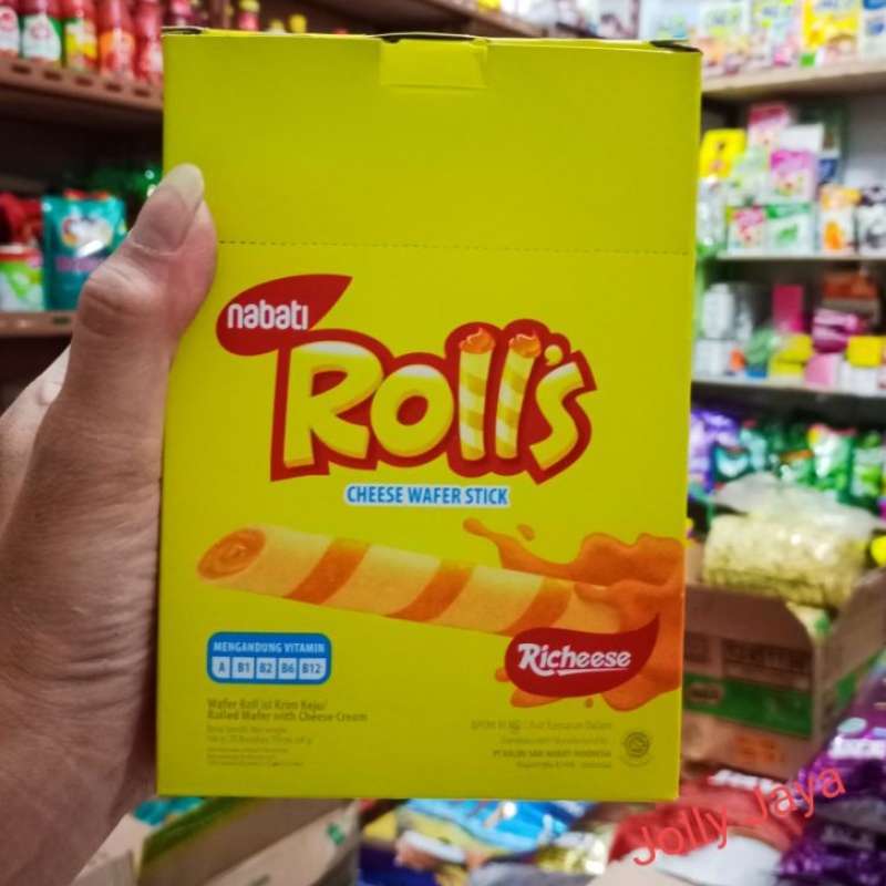 Jual NABATI Richeese Rolls [Box] di Seller Lotus_Jaya - Pulo Brayan ...