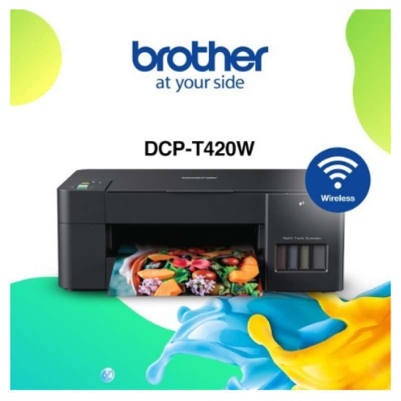 Jual BROTHER DCP-T420W Printer Ink Tank Colour Multifunction (Print
