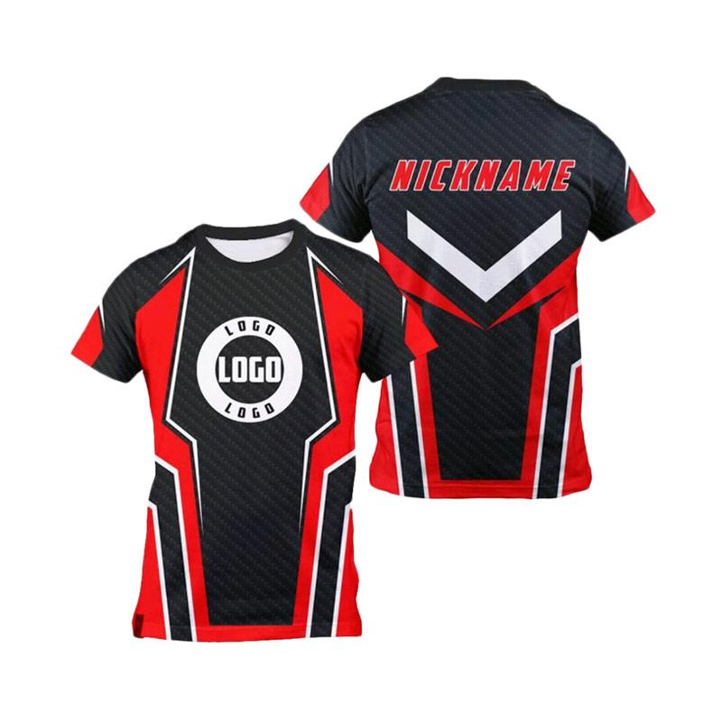 Kaos Urban Custom E Sport Game Nama Punggung Logo Team ...