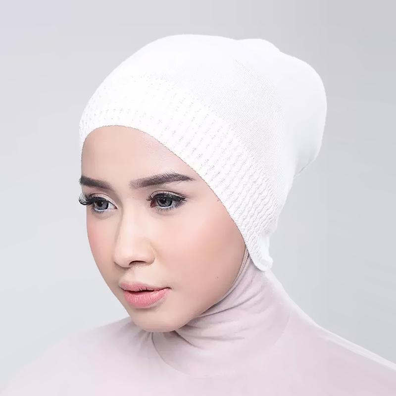 â Kemuning Mode Ciput Rajut Anti Pusing Inner Hijab