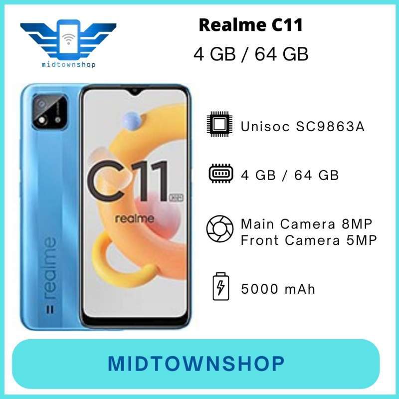 Jual Realme C11 (2021) 4/64GB RAM 4GB ROM 64GB Garansi Resmi di Seller ...