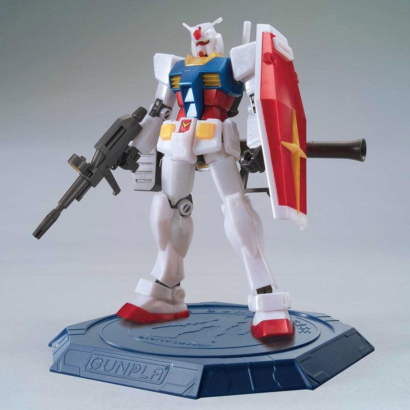 Injection Model Kit Promo Bandai HG Gundam Base Limited RX-78-2 Gundam Metallic Gloss ...