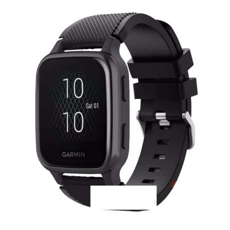 Promo STRAP TALI JAM RUBBER GARMIN VENU SQ MUSIC KOTAK WATCH BAND ACC