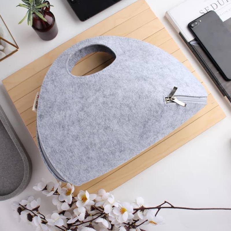 Jual UCHII Felt Woman Hand Bag Girl Tas Wanita Online