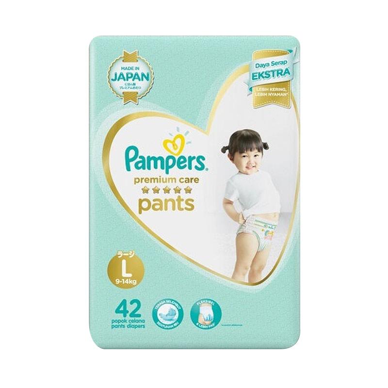 Jual Pampers Premium Care Pants Popok Bayi [Size L/ 42 Pcs
