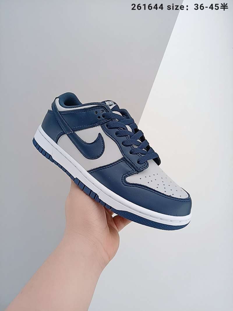 nike dunk low georgetown on feet