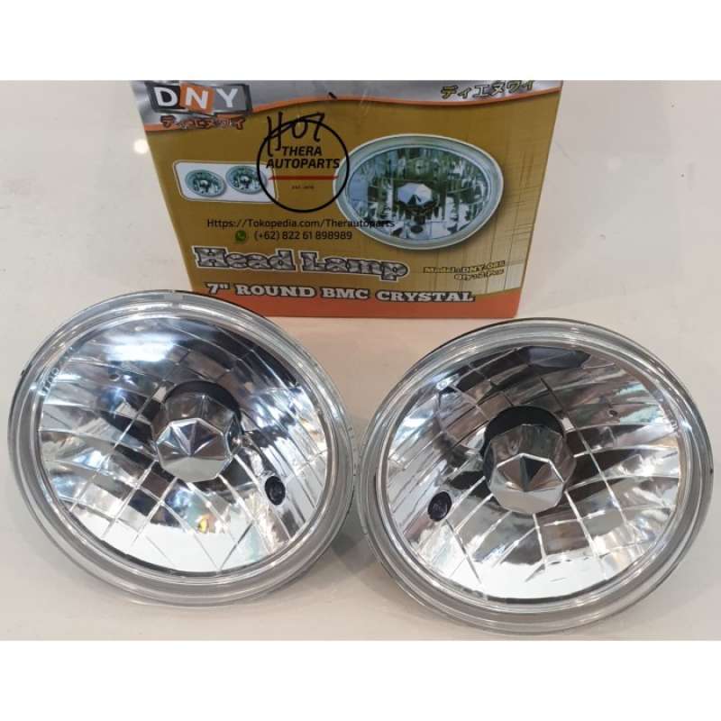 Jual Head Lamp Headlamp Lampu Depan 7 Kristal Suzuki Jimny/Katana
