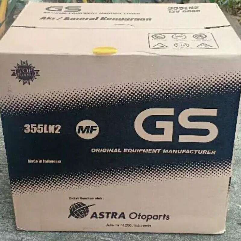 Jual Aki Accu Kering Gs Mf Ln2, Innova Reborn Bensin, All New Fortuner