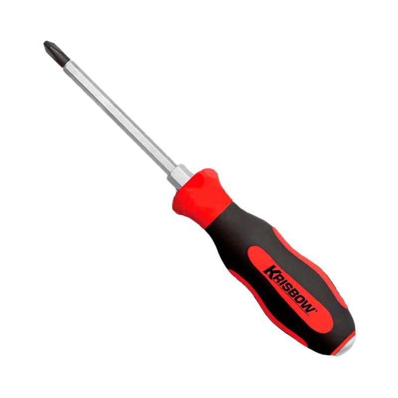Jual Krisbow Go-thru Screwdriver 8x200mm Ph3 Pro Series