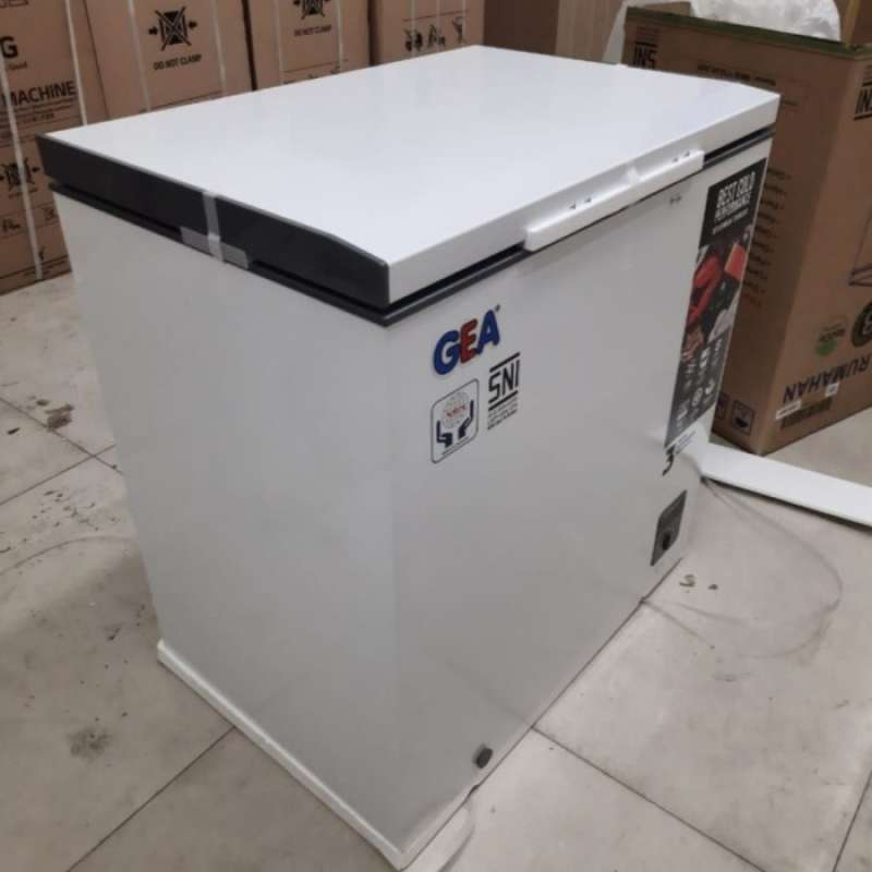 Jual ORIGINAL FREEZER BOX GEA 200 LITER AB208 di Seller Store Hanzo