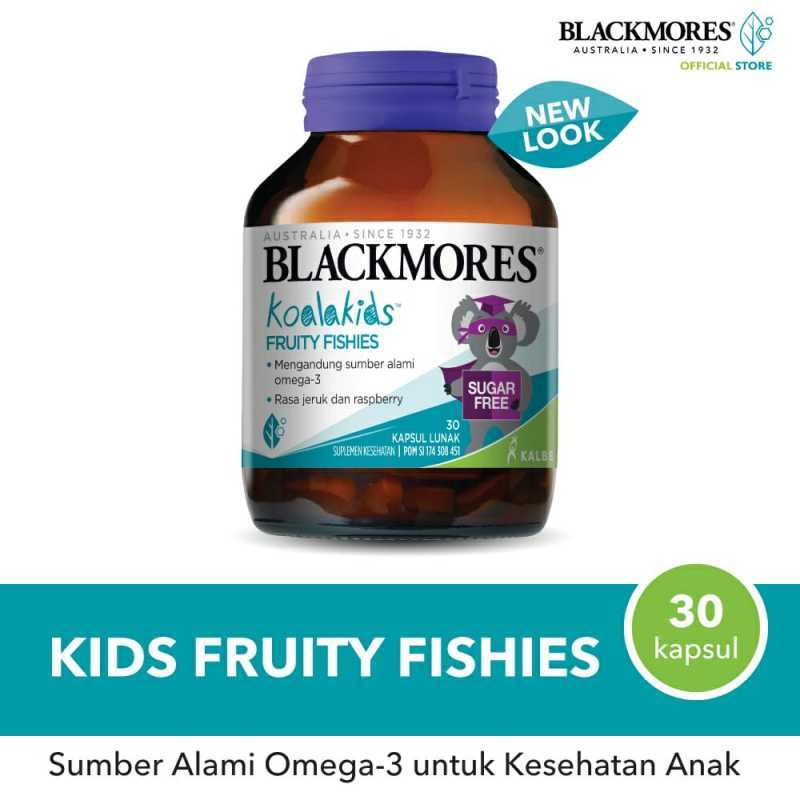 Promo Blackmores fruity fish oil minyak ikan omega 3 vitamin otak untuk