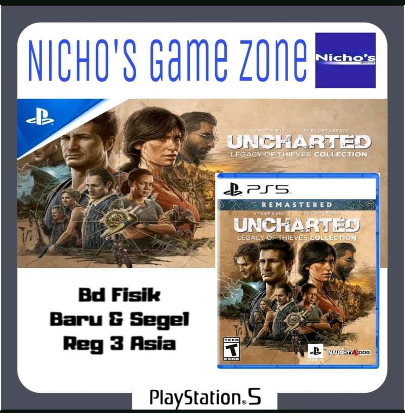 Jual PS5 Uncharted Legacy of Thieves Collection di Seller Nichos Game ...